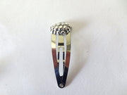 kippah clip with judaica charm handmade challah