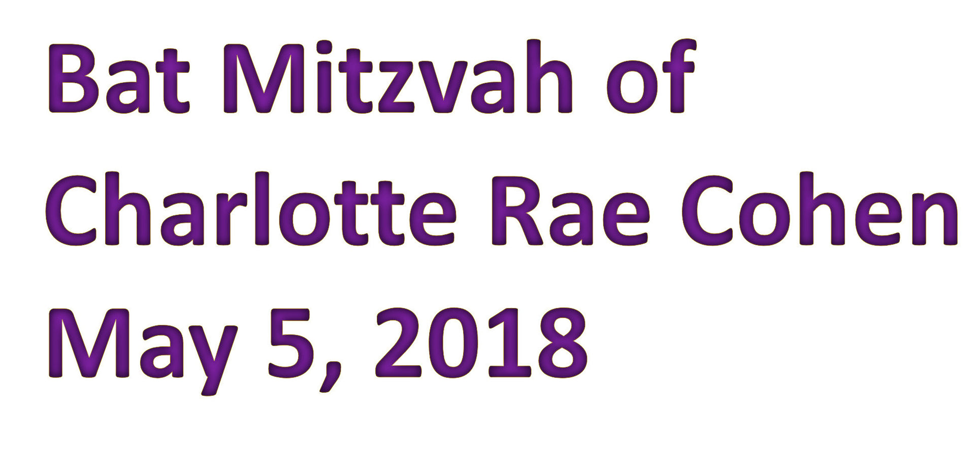 custom sew in label for kippah or yamaka personalize your kippah / yarmulke calibri / purple