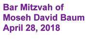 custom sew in label for kippah or yamaka personalize your kippah / yarmulke arial / purple