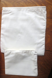 embroidered matzah cover and afikomen bag set for passover seder elegant