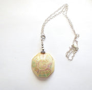 mother of pearl carved pendant all sterling silver select from 4 styles