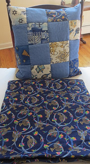 Chanukah handmade pillow cover