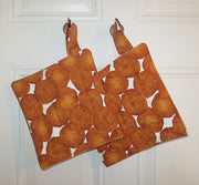 hanukkah pot holders or trivets thick double insulated handmade chanukah useful decorations