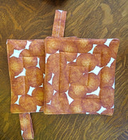 hanukkah pot holders or trivets thick double insulated handmade chanukah useful decorations