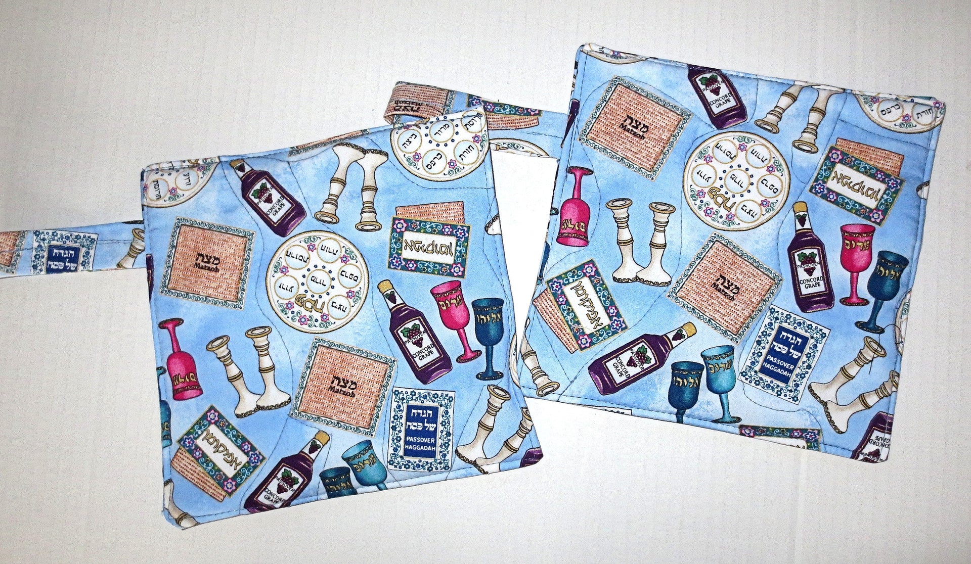 pot holders / trivets quilted thick double insulated useful home decor