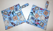 pot holders / trivets quilted thick double insulated useful home decor