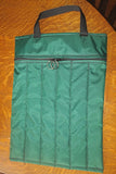 whistle case for high key whistles penny, tin, irish, fifes instruments 6 pockets / dark green / none