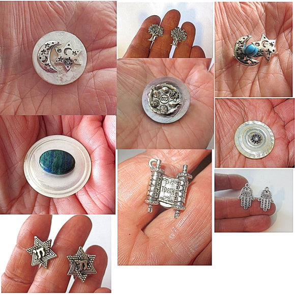 hand-crafted brooches pins cufflinks