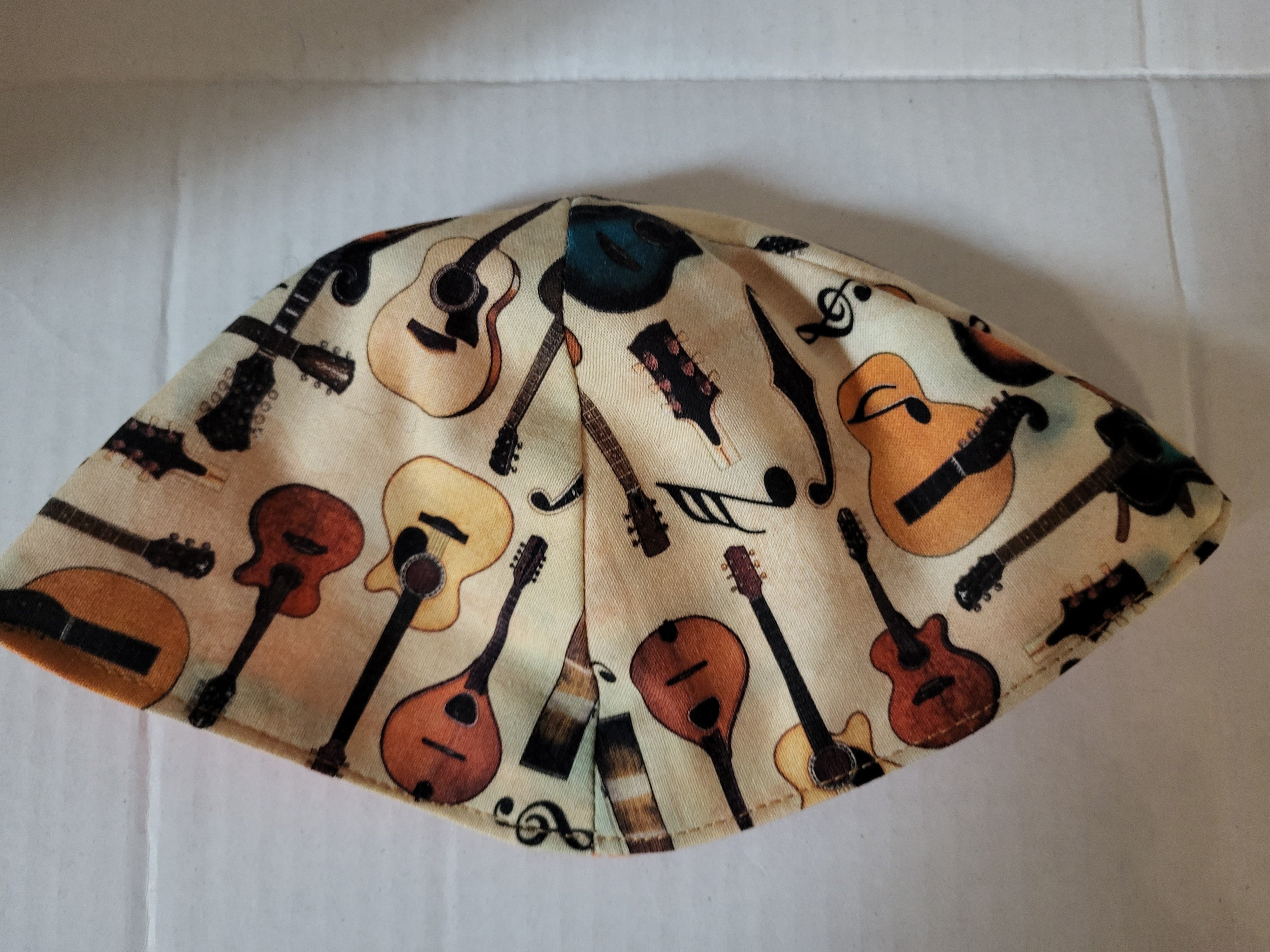 Guitar kippah music violin piano deals saxophone or any instrument yarmulke. Always custom made JUST FOR YOU.