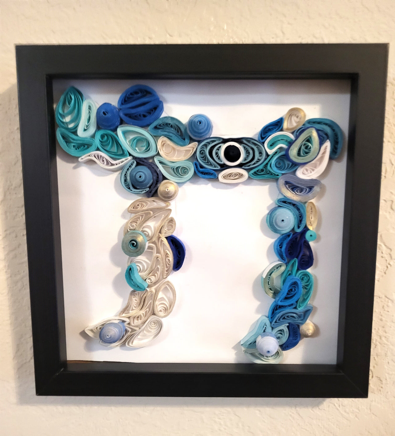 L'Chaim framed Quilled Art