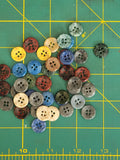 Vintage Colt sewing buttons # 54 and 61