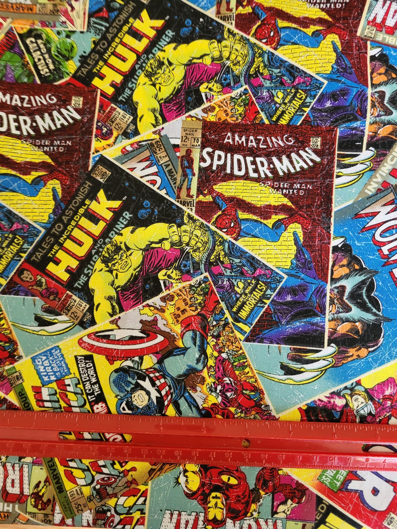 Marvel Comics fabric