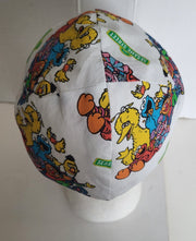 kippah 4 panel Sesame street