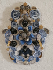 Hamsa quilling art work