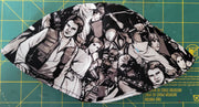 Black white original Star Wars Characters kippah