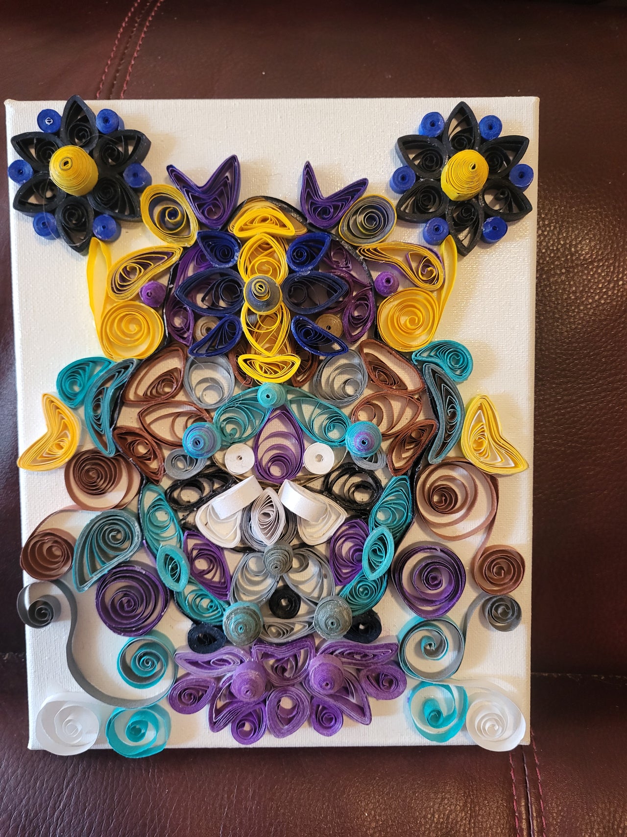 quilled mandala