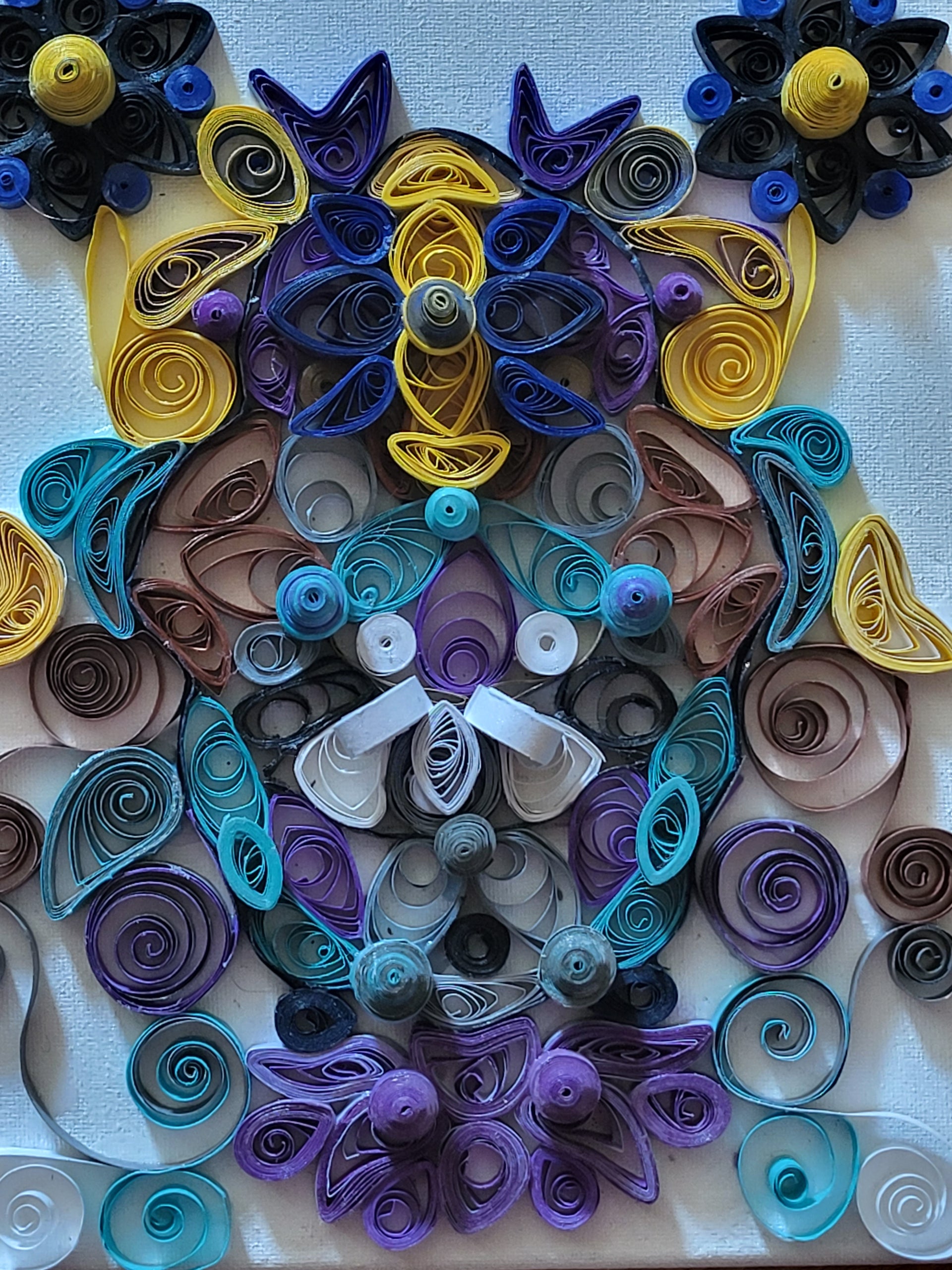 quilling art scrollwork