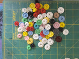 Vintage Colt sewing buttons # 6 pattern