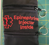 Epipen ® Auvi-q Insulated Case carrier holder pouch for epinephrine auto-injector systems