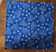 Hanukkah menorahs cloth napkin