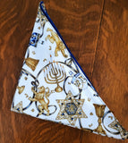 Chanukah lined napkin handmade