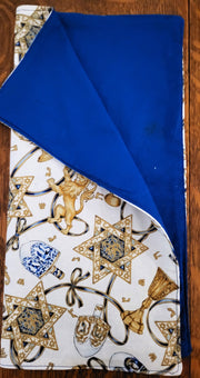 Hanukkah Lion of Judah lined napkin