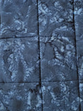 Batik rectangular colorful small square rectangles mat
