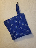 Pot holders / trivets quilted thick double insulated Judaica Hanukkah