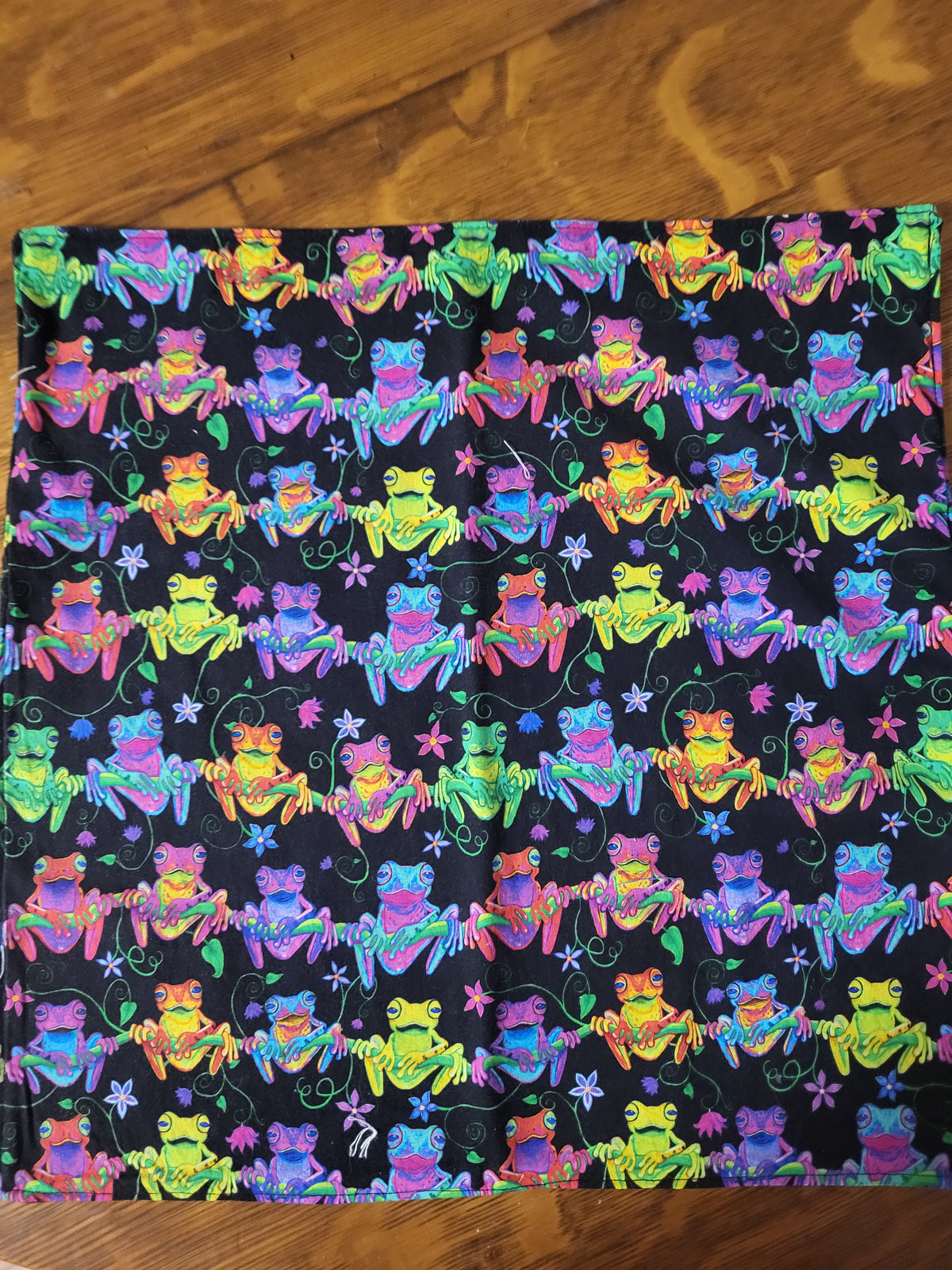 Passover frogs hand-crafted napkin