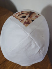 handmade Purim kippah