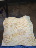Judaica lined/reversible napkins