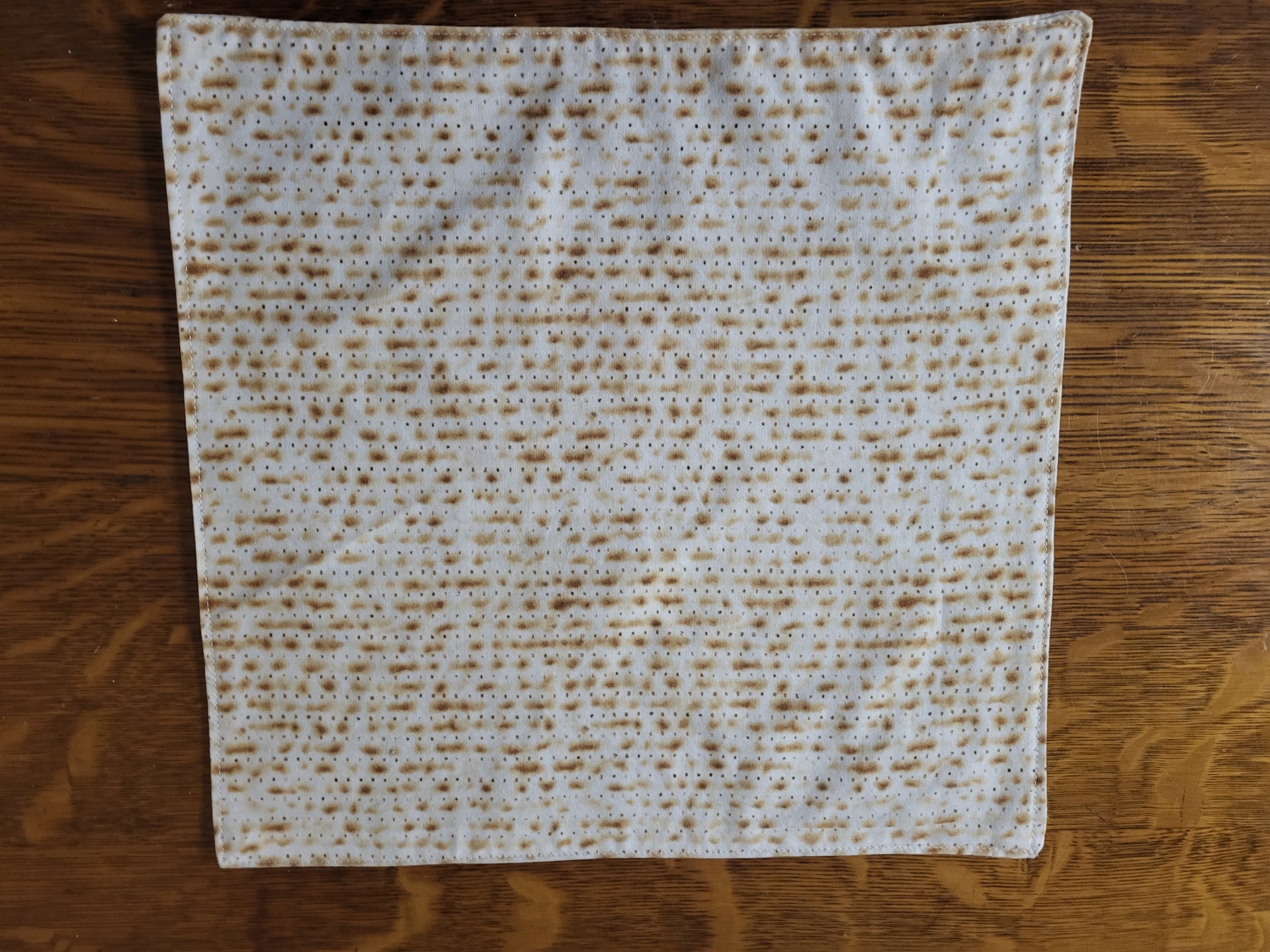 handmade Passover napkin