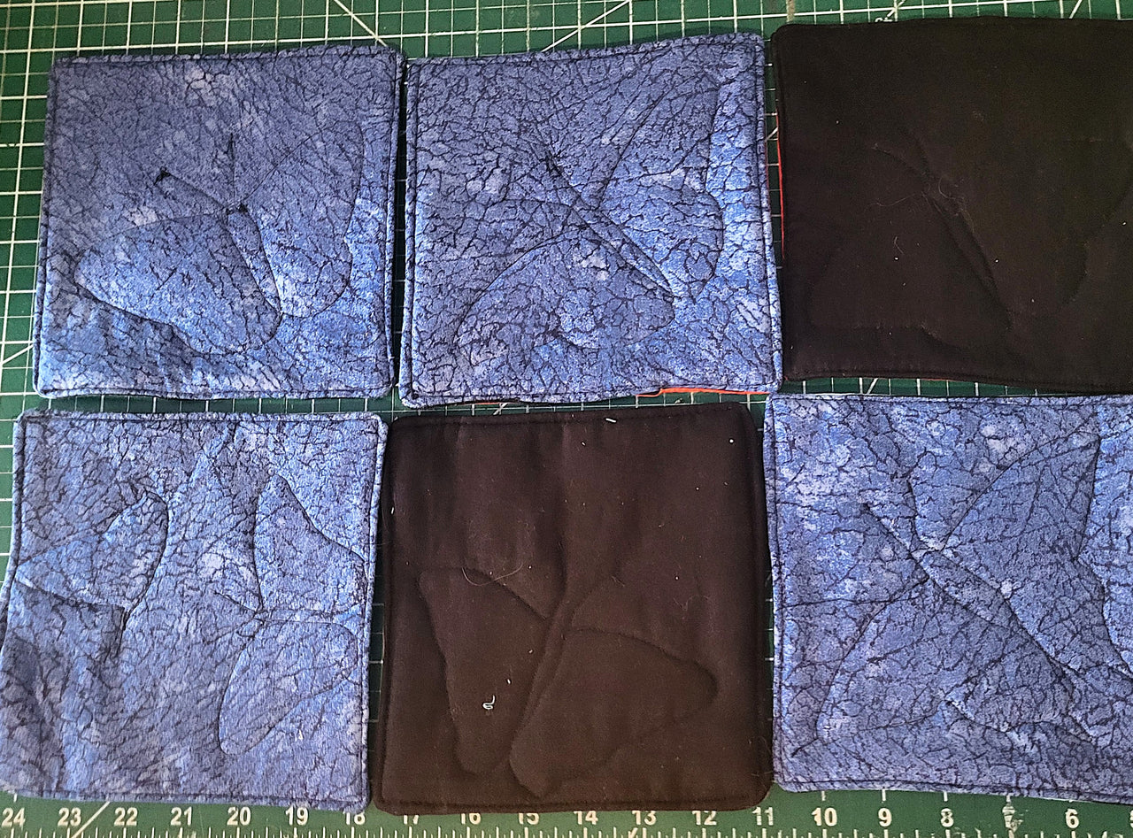 Butterflies and Flowers mini insulated mats