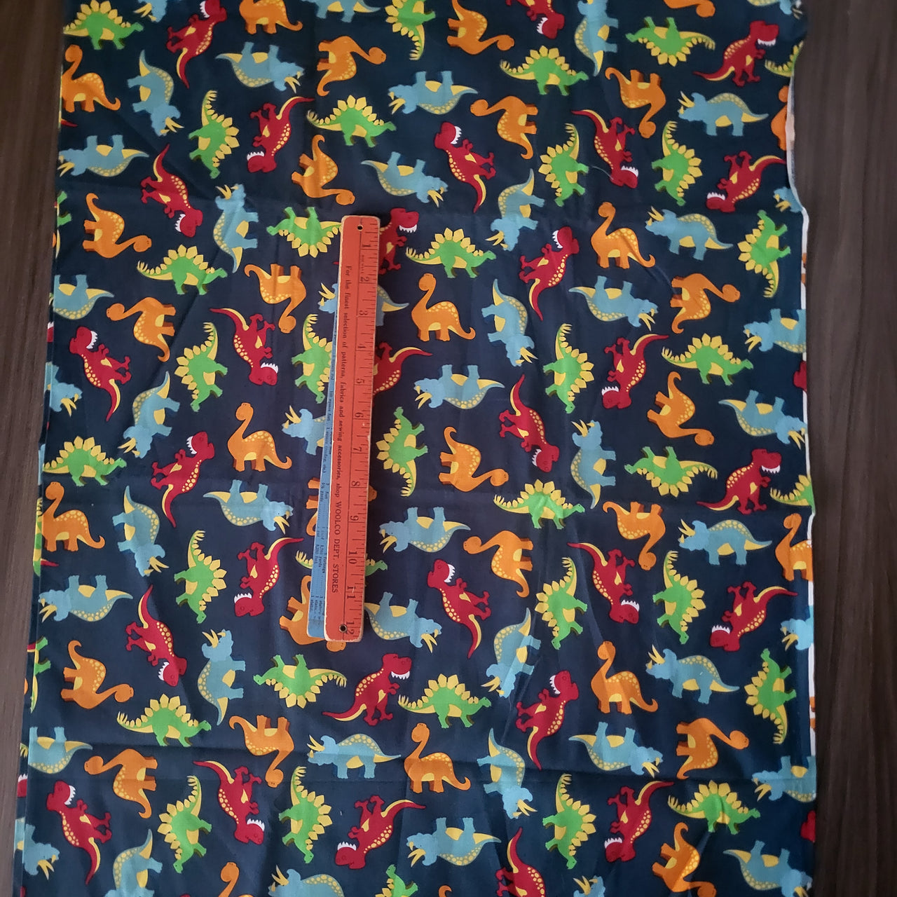 Abstract Dinosaurs colorful cotton sew quilt fabric BHY x 43" w