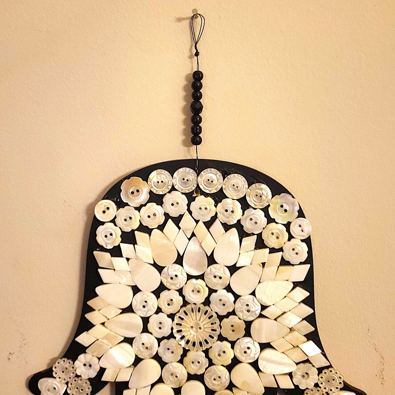 Mother of Pearl Hand of G-d Mosaic