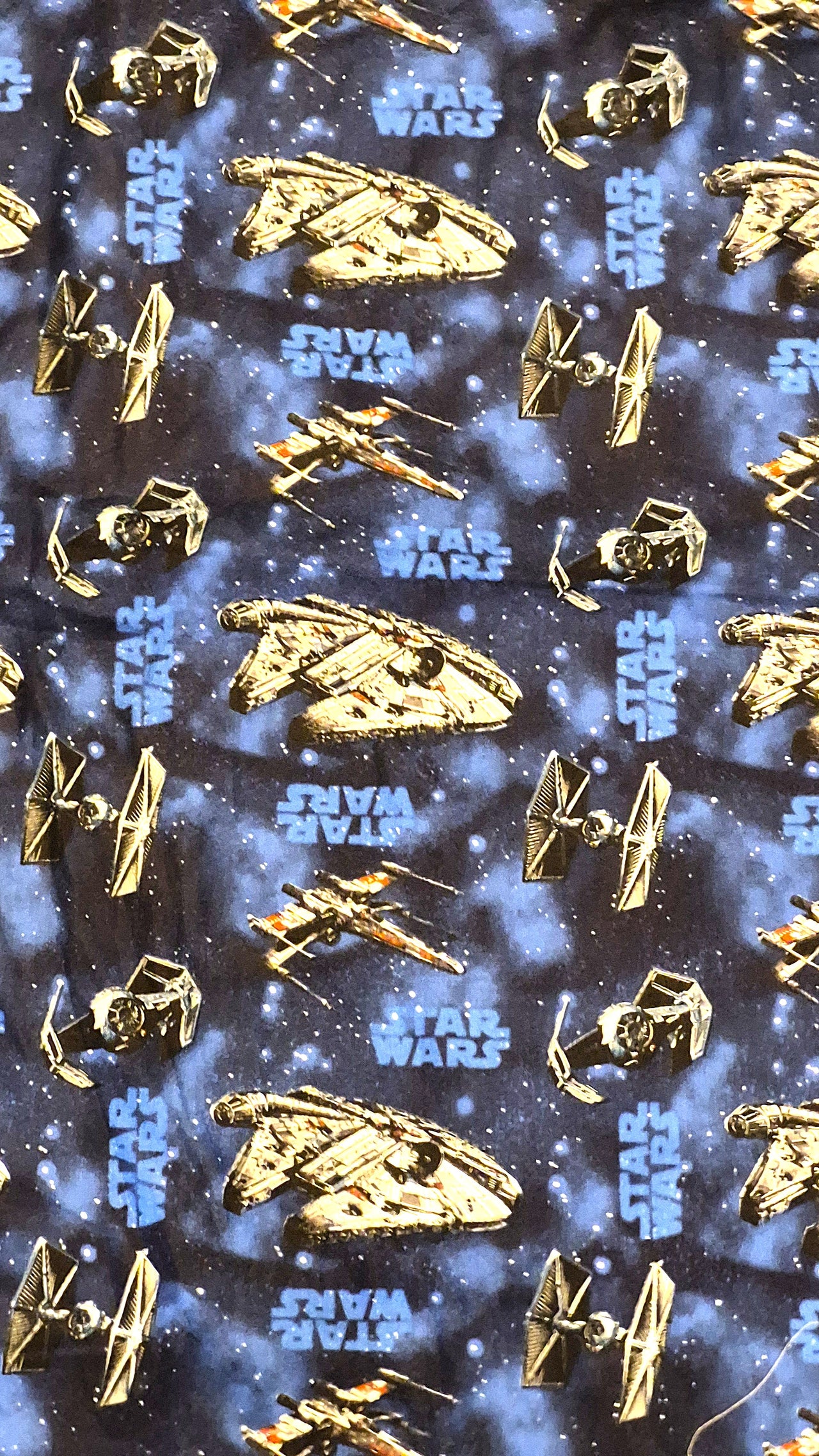 Star Wars space ships cotton sew quilt fabric BHY x 45" w