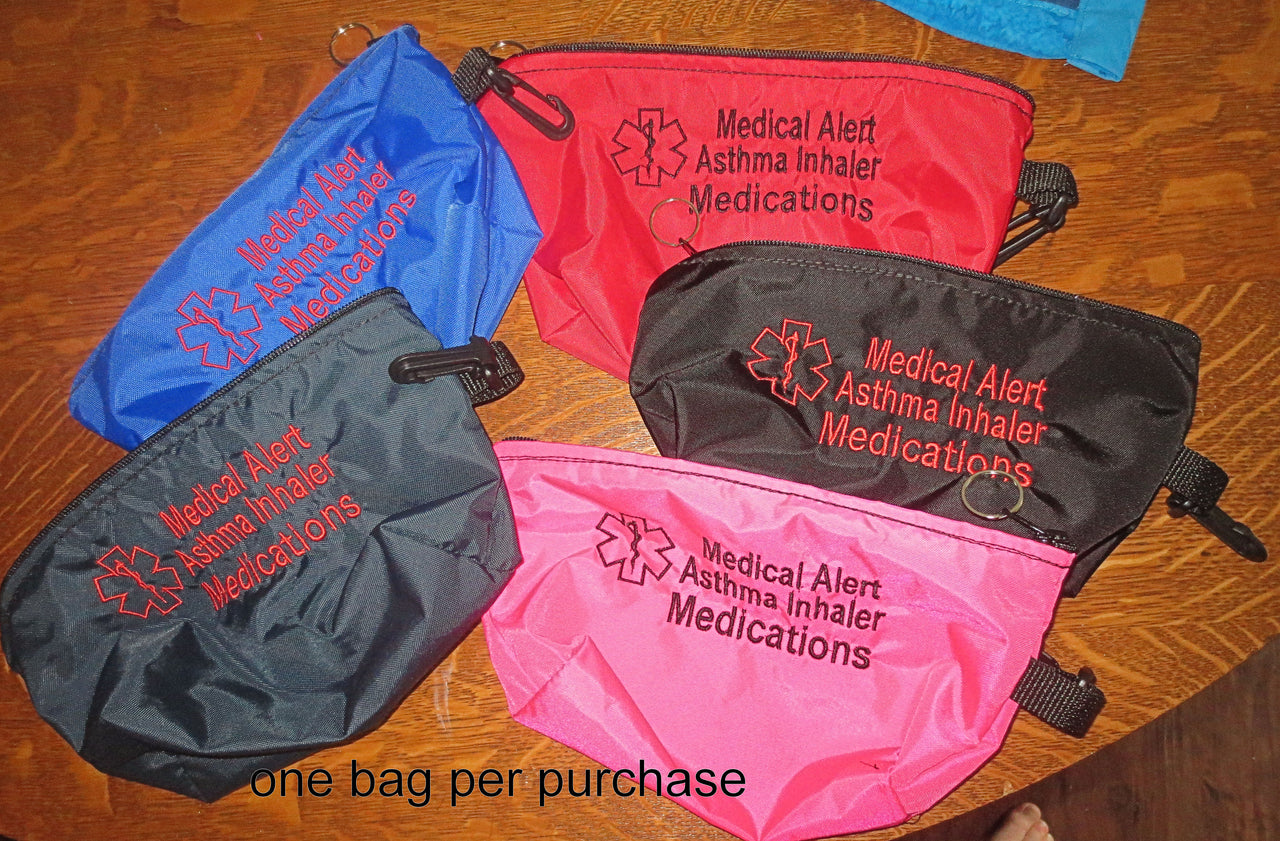 On Sale Embroidered  large inhaler bags closeout