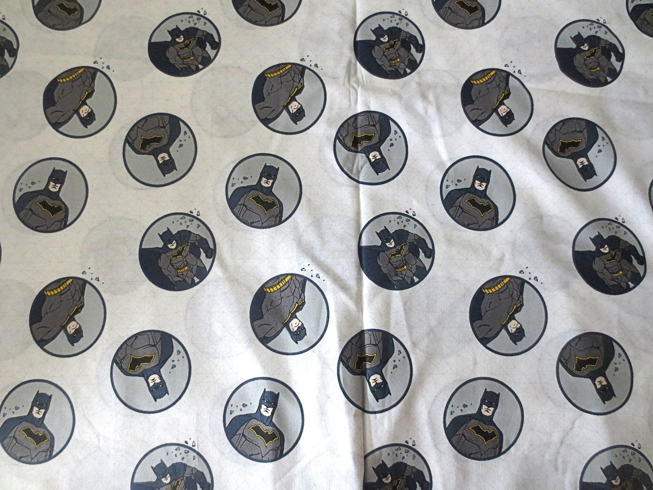 Batman portraits cotton fabric