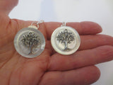 Tallit clips with Tree of Life