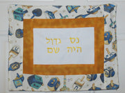 Handmade Hanukkah banner