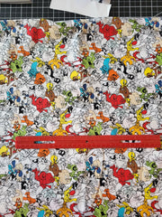 Looney tunes fabric for sale