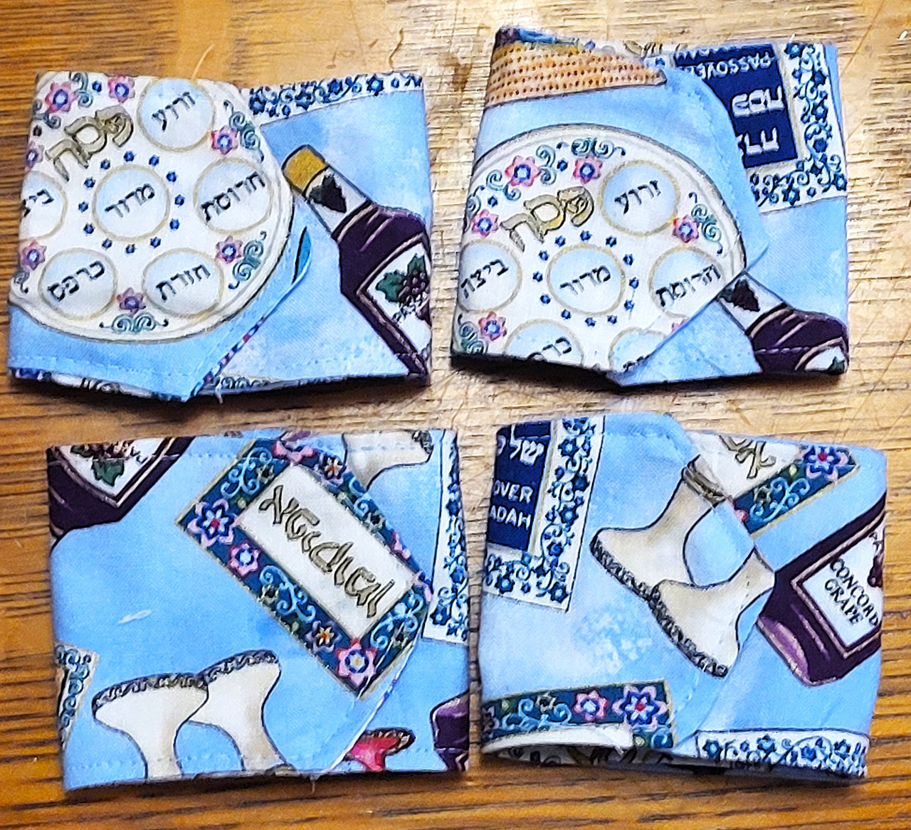 Pesach napkin rings