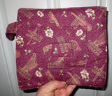 Quilted double insulated pot holders on sale