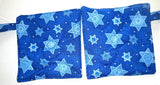 Hanukkah pot holders or trivets thick double insulated handmade Chanukah useful decorations
