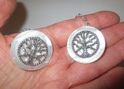tree of life mother of pearl tallis clips