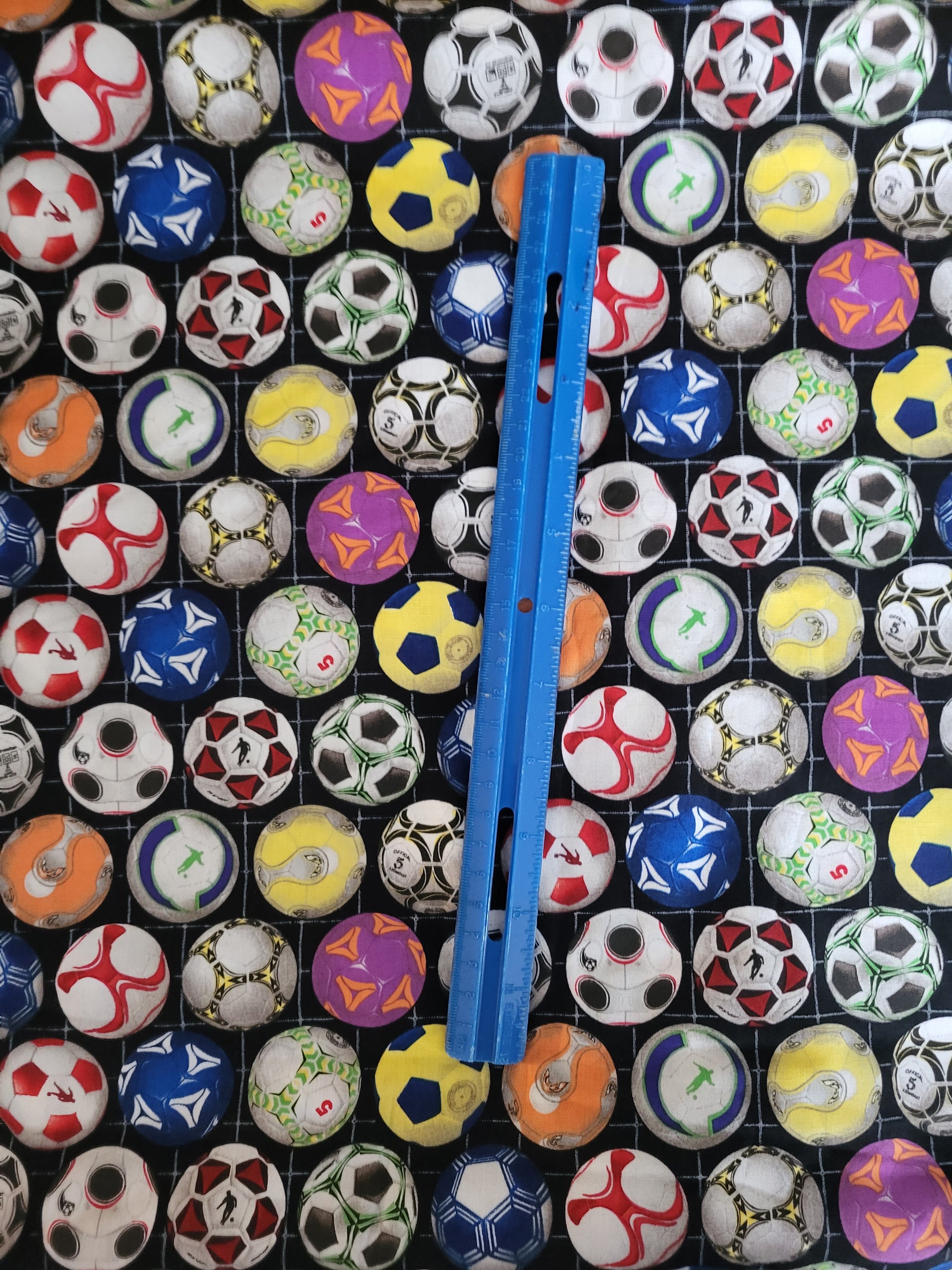 world cup soccer cotton fabric