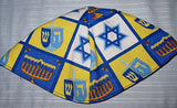 chanukah kippahs or hanukkah yarmulkes dreidel stars menorahs
