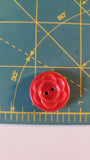 vintage colt sewing buttons # 28 pattern 7/8 / red