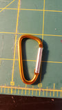 carabiner to add to epi pen case, zippered pouches