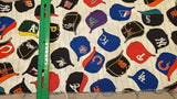 Lot of original vintage MLB fabric Orioles, Red Sox, Cubs, Angels, MLB hats, MLB pendants